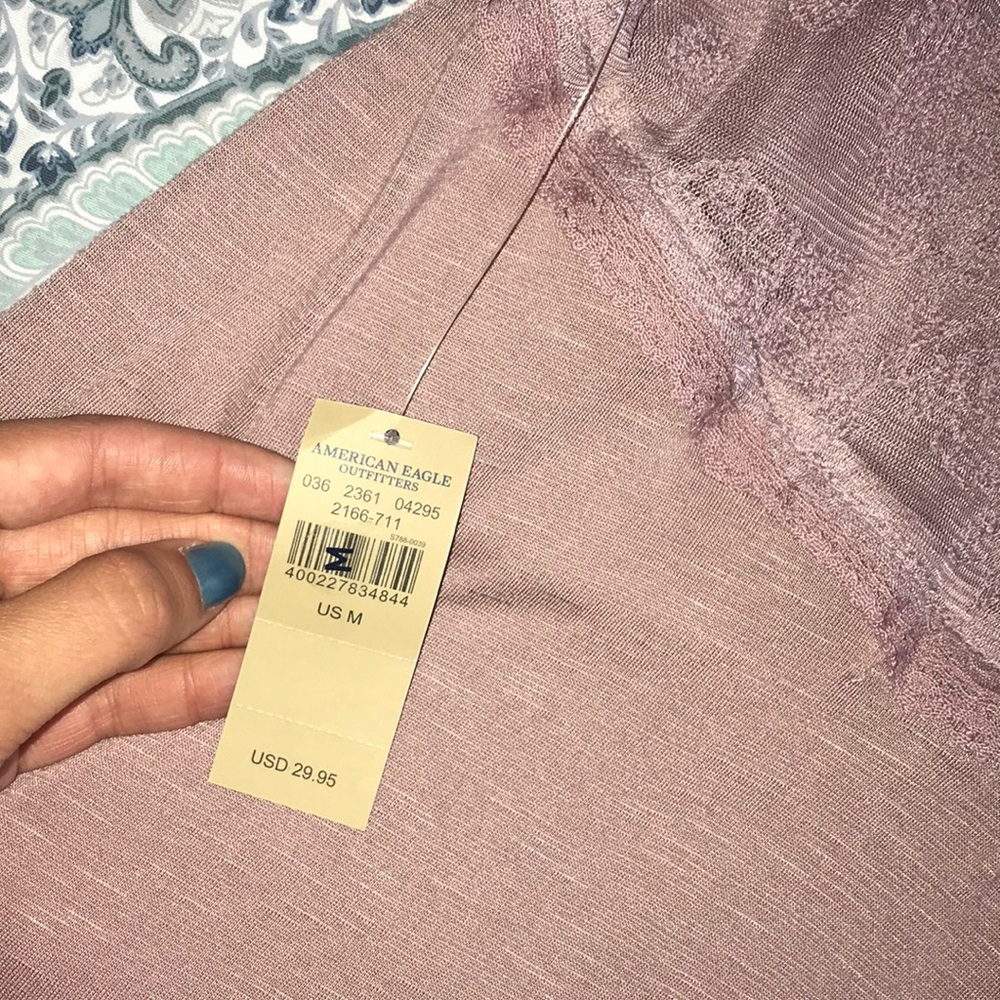 Lace back tank top! American eagle - Picture 4 of 5